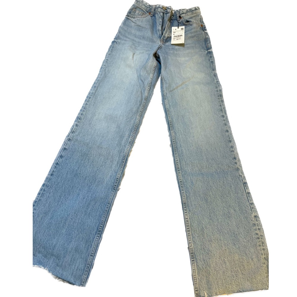 Zara Jeans NWT Viral Straight Leg Baggy